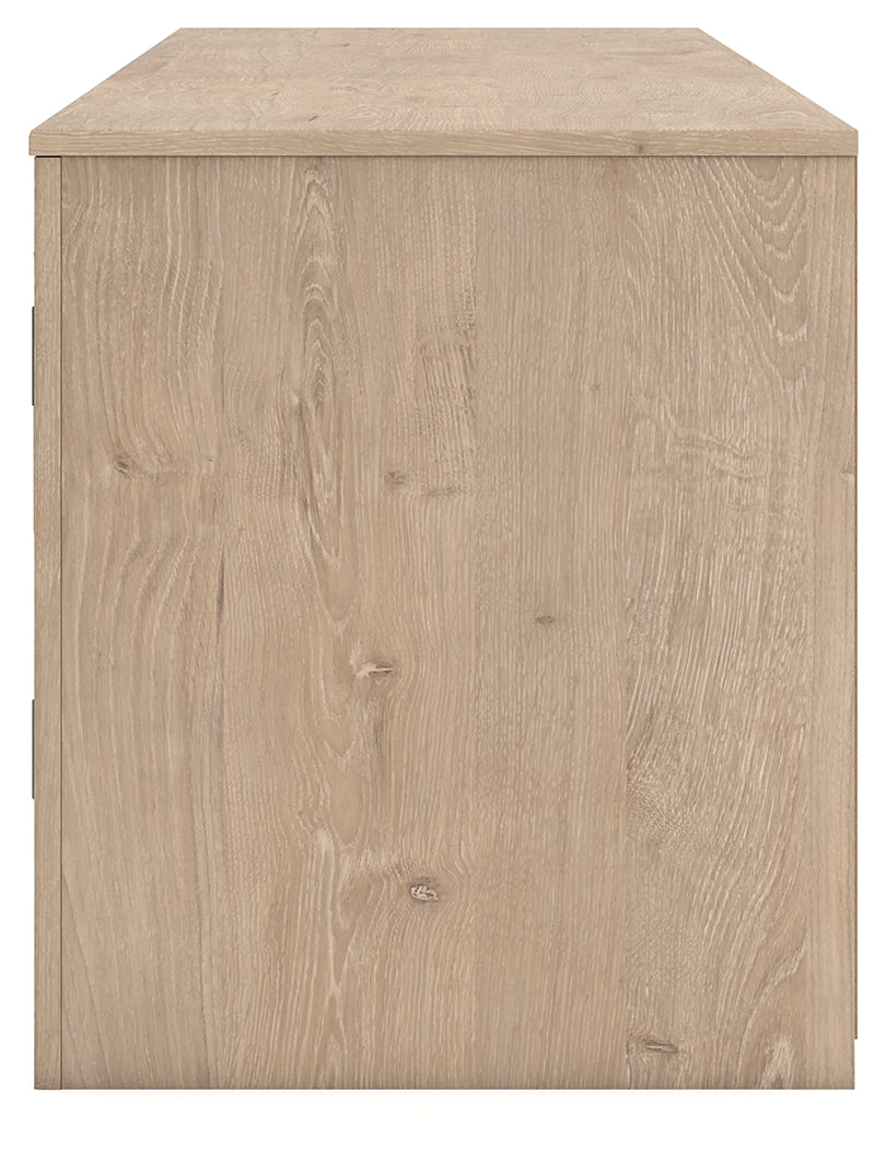 Side profile of Cayboni TV stand
