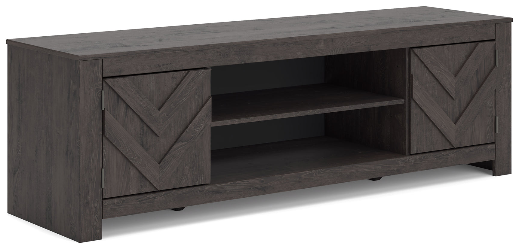 Cayboni TV Stand angled side view