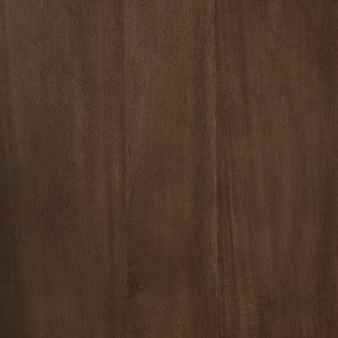 Detail of wood grain and finish on Starmore TV stand