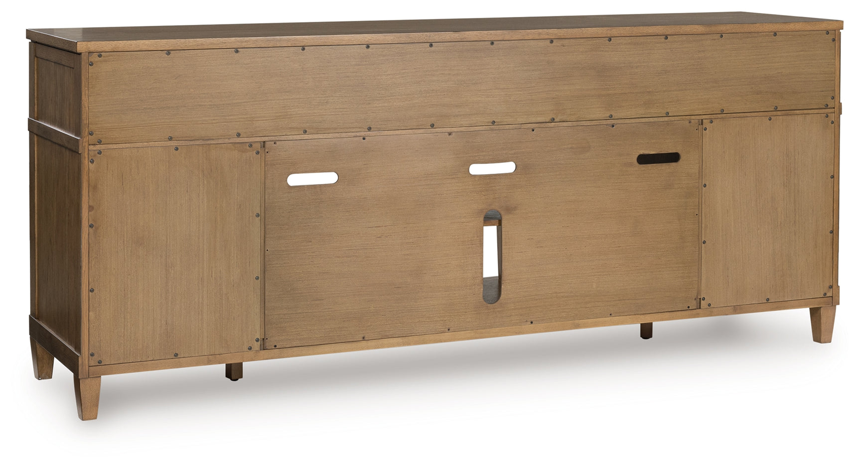 Sharlance TV stand back view