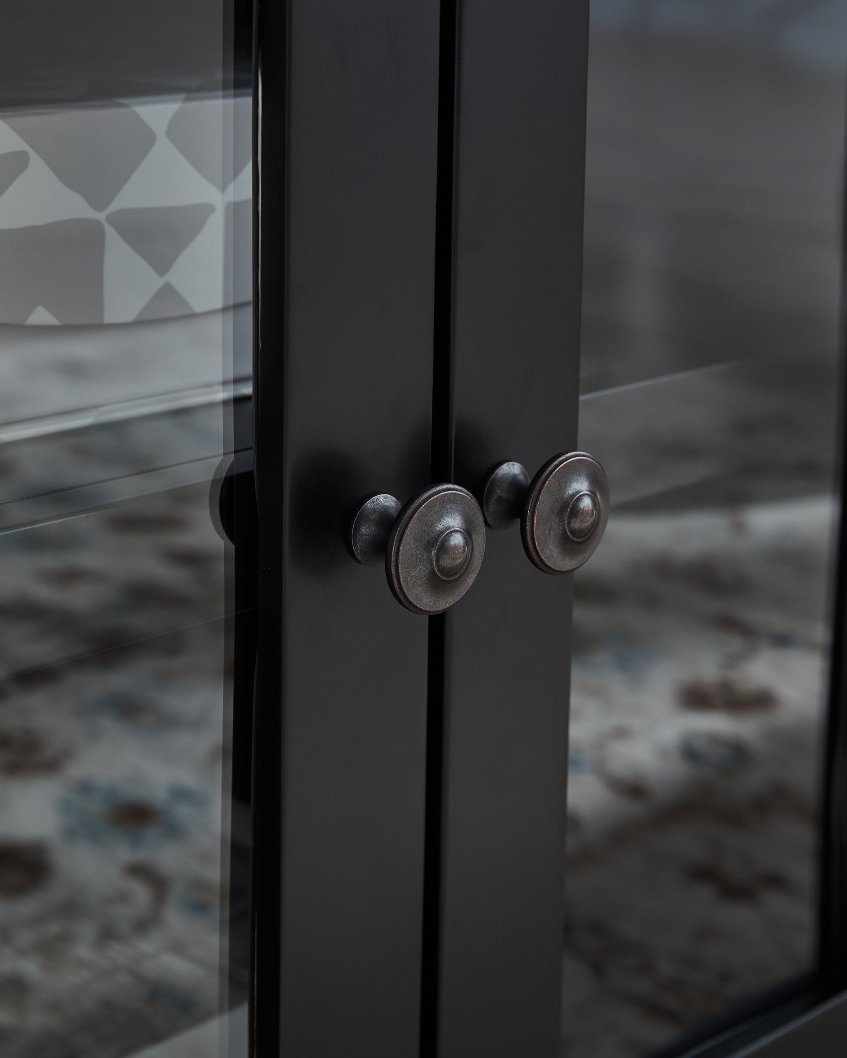 Detail of butcher block veneer top finish