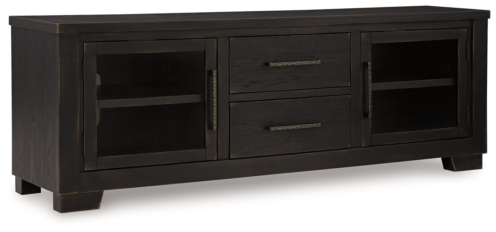 Galliden 80 inch TV stand angled closed