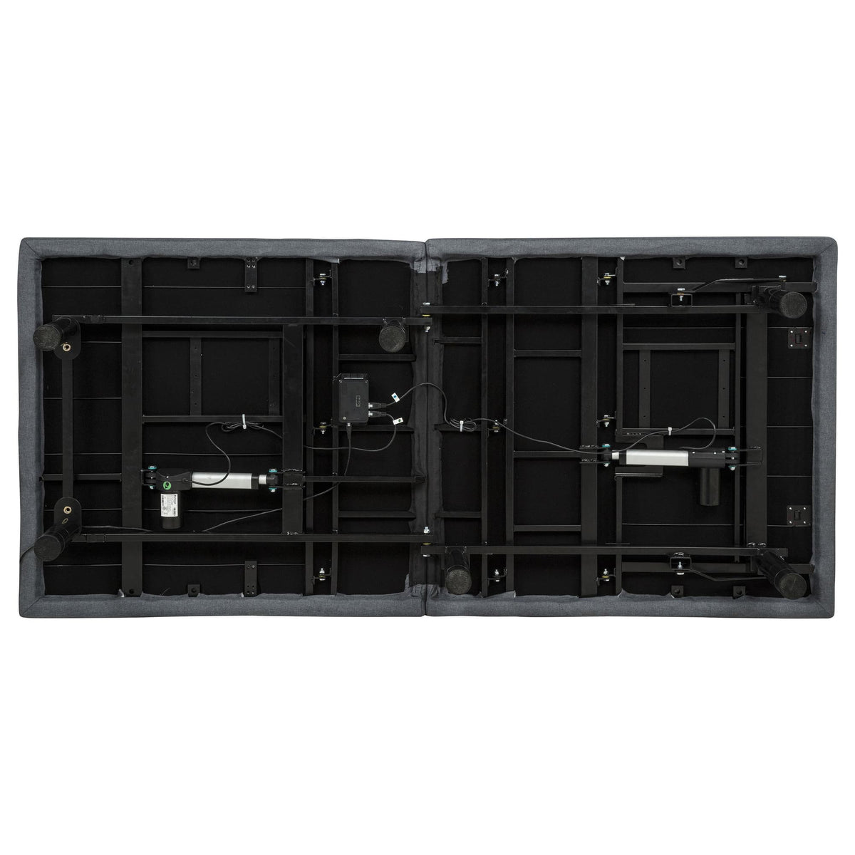 Tasca Twin XL Dual-Motor Adjustable Bed Base in Black — product image 10