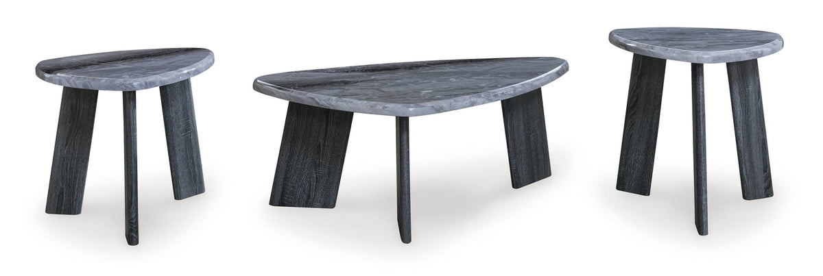 Gray Coffee Table and End Table Set — product image 2