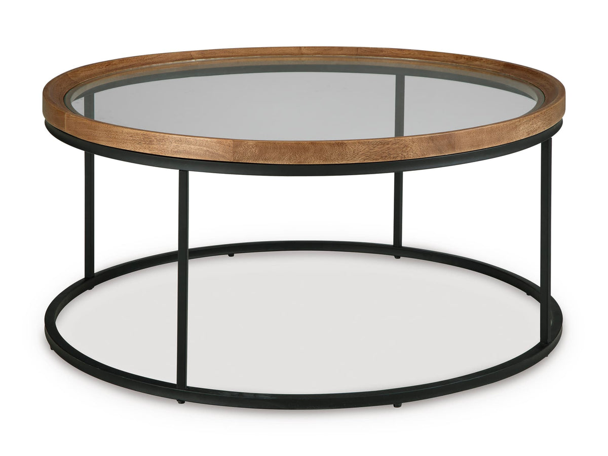 Medium Brown 38-Inch Coffee Table — product image 2