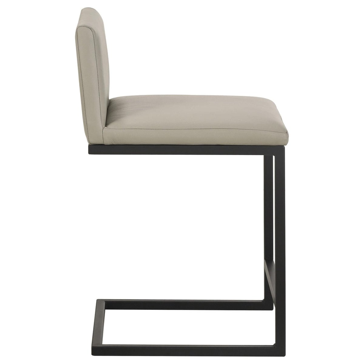 Vardon Genuine Leather Tan Counter Height Chair Set of 2 — product image 8