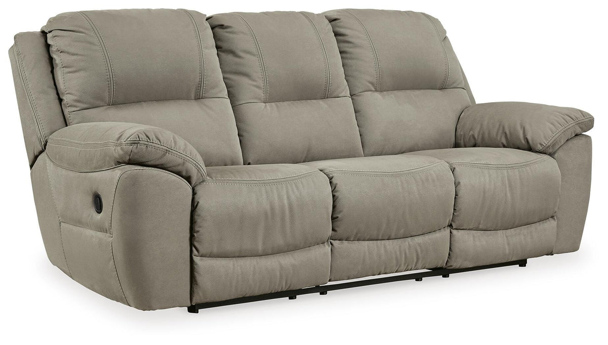 Next-Gen Putty Gaucho Sofa and Loveseat Set — angled view