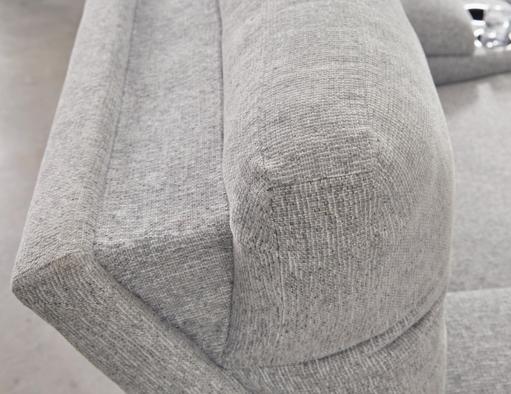 Acklen Place Pewter Performance Fabric,Next-Gen Nuvella™ 3-Piece Power Reclining Sectional Sofa with Chaise - image 7