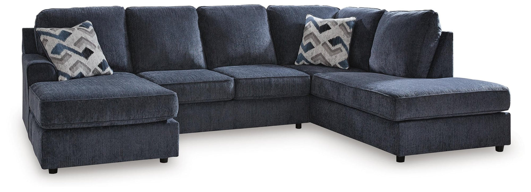 Albar Place Cobalt Chenille 2-Piece Sectional - image 2