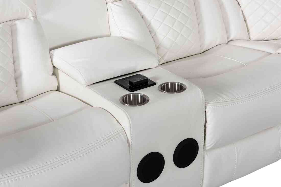 Alexa2023 sectional close-up on LED light and charging pad