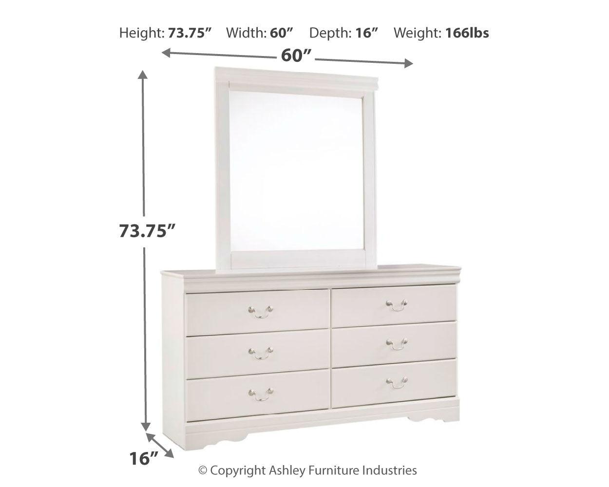 main view of white sleigh bed