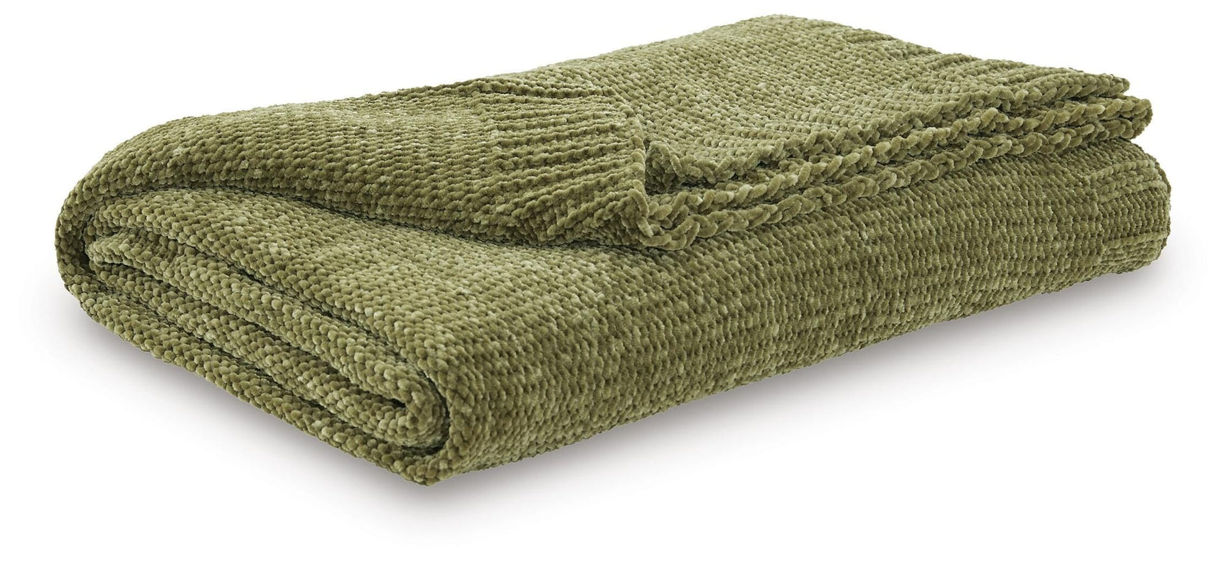 Anawood Olive Green Throw (Set of 3) view 3