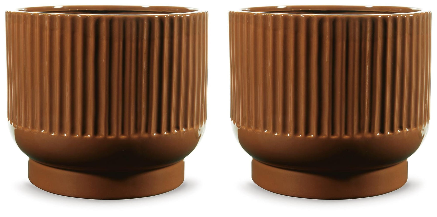 Avalyah Burnt Umber Vase (Set of 2) view 2