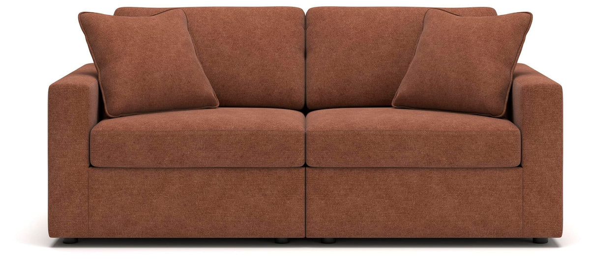 Modmax Spice Sofa and Loveseat — front view