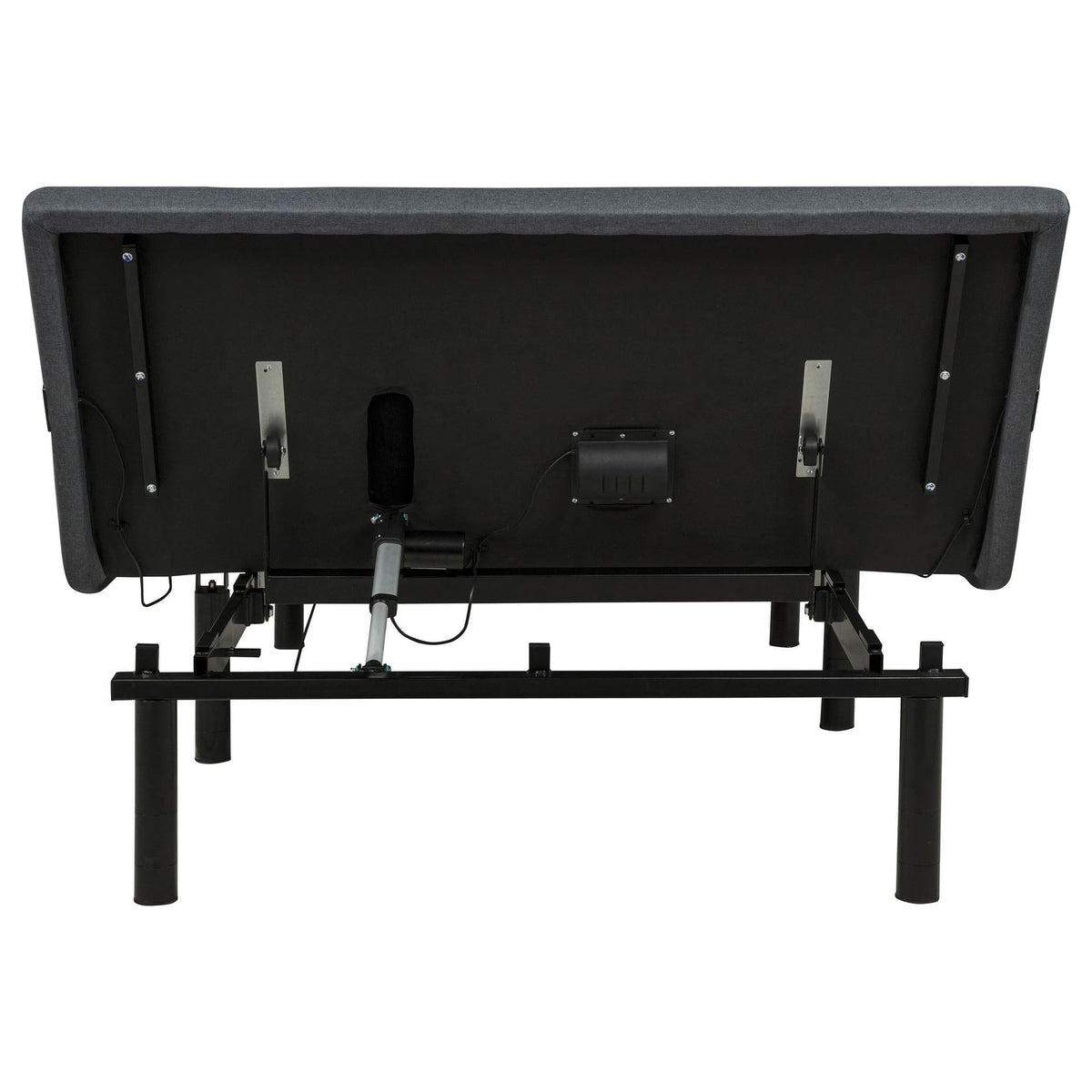 Weston Queen Dual-Motor Massage Adjustable Bed Base in Black and Grey — product image 9