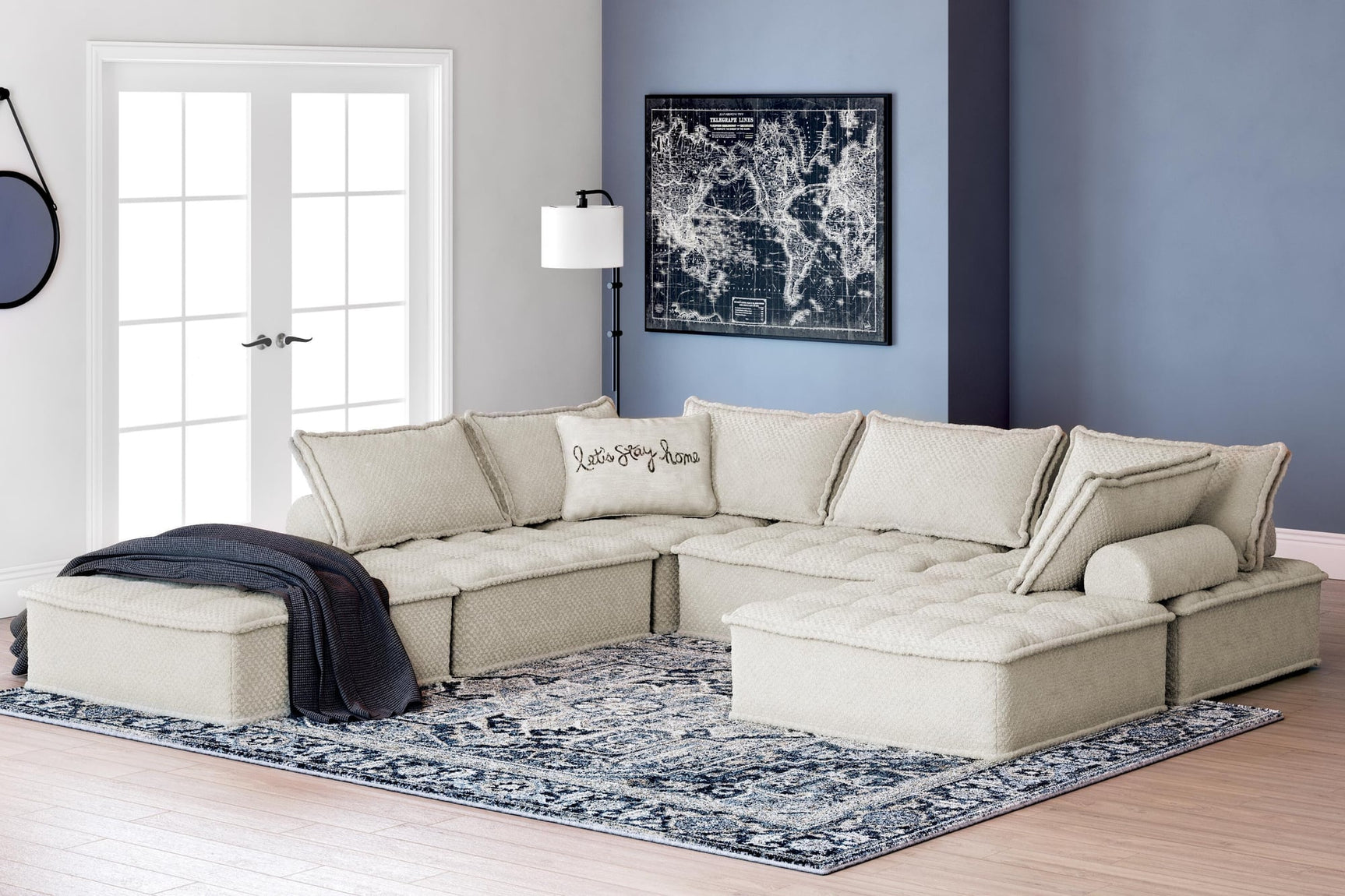 Bales Taupe 6-Piece Modular Seating - image 12