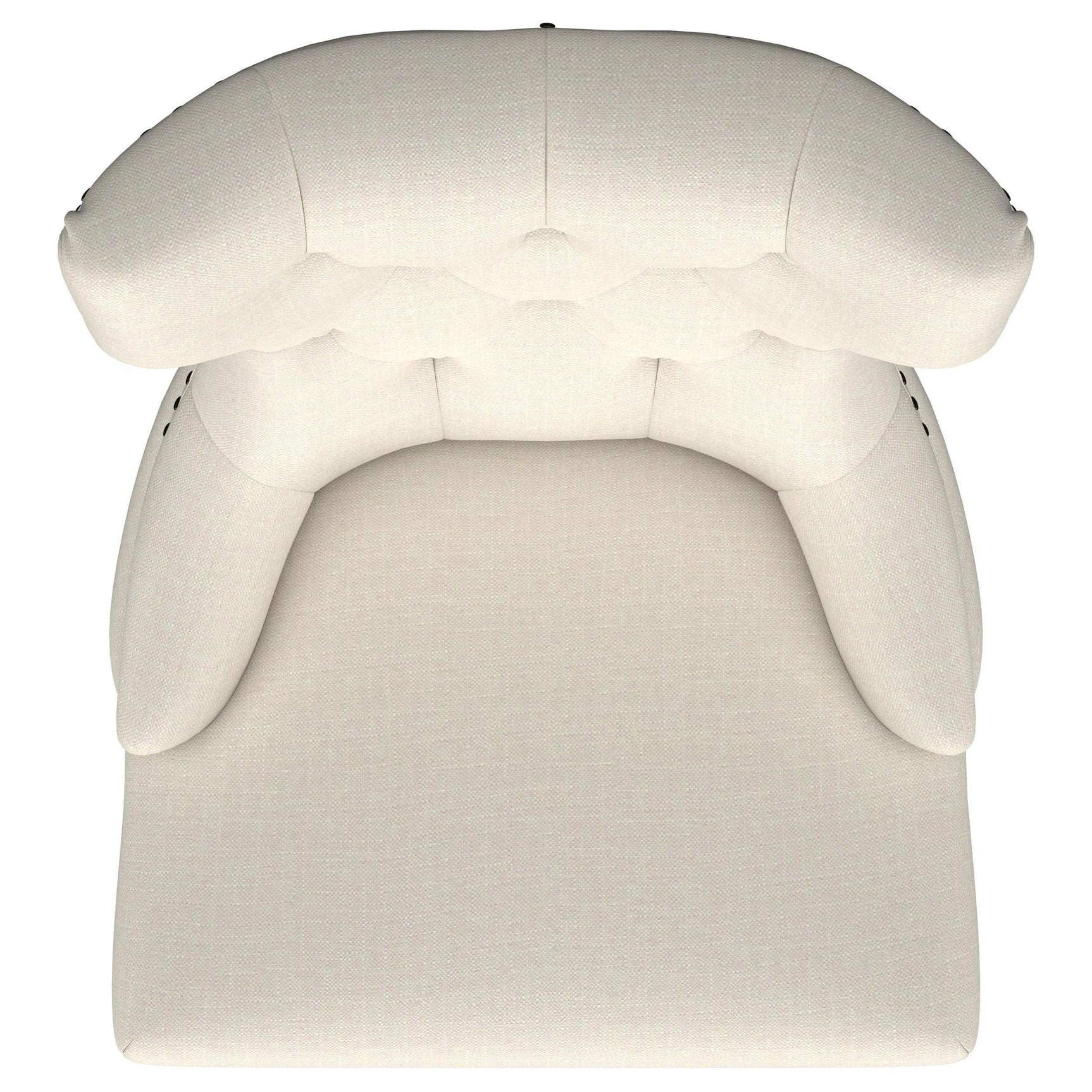 Back view of Baney dining side chair
