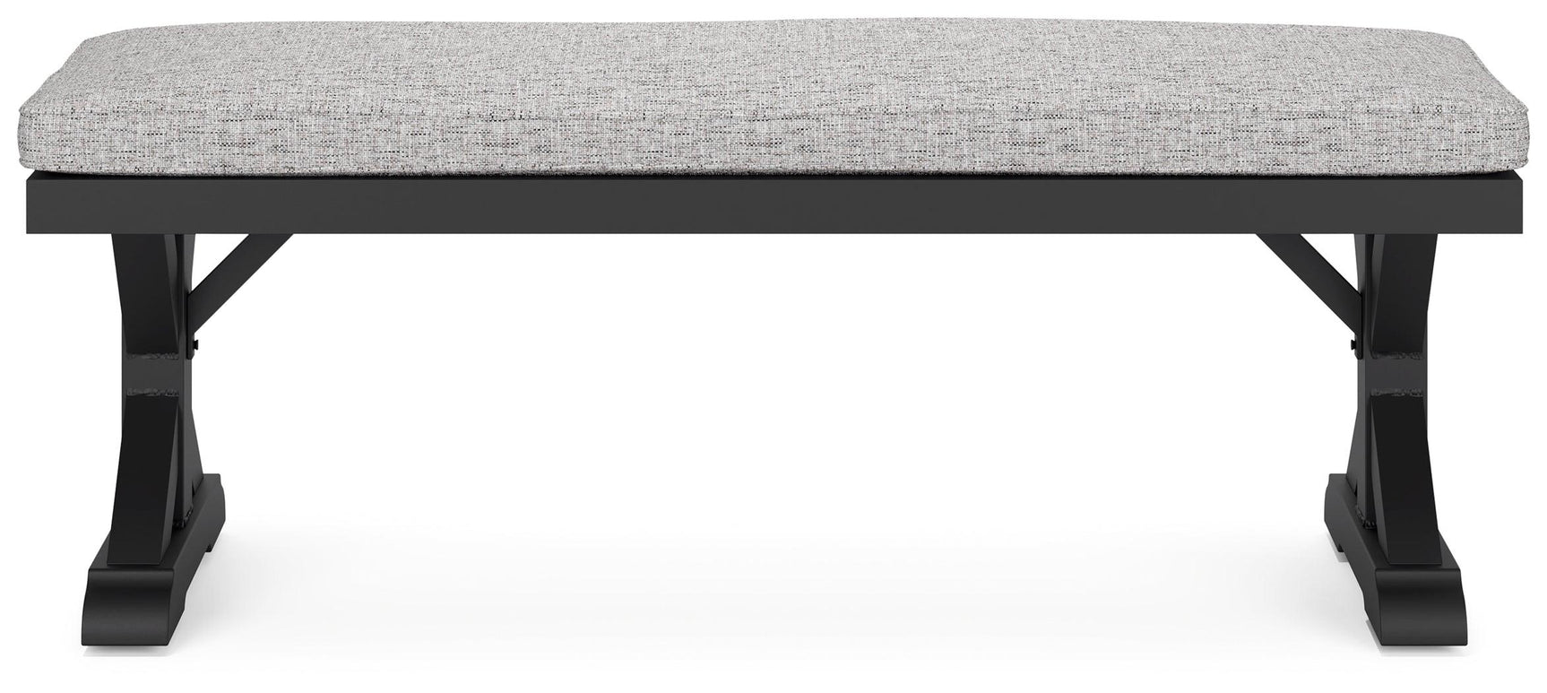 Back view of Beachcroft outdoor bench
