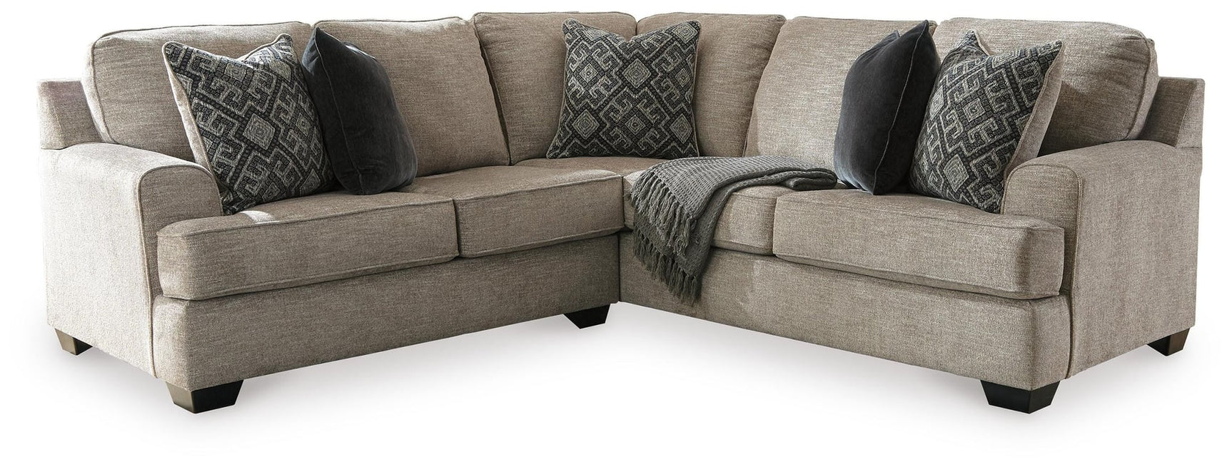 Bovarian Stone Chenille 2-Piece Sectional - image 2