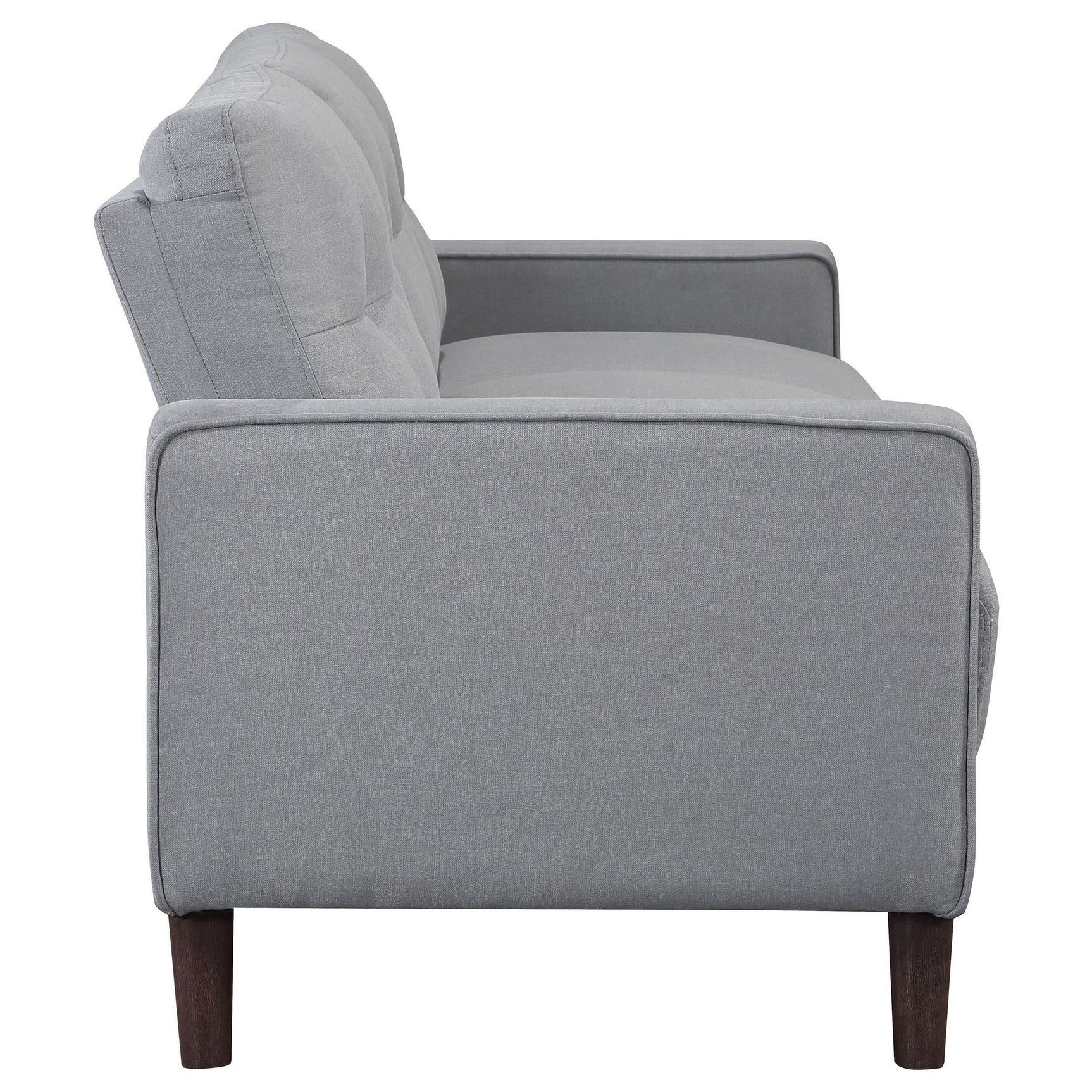 Side angle of loveseat in Bowen 2-Piece sofa set