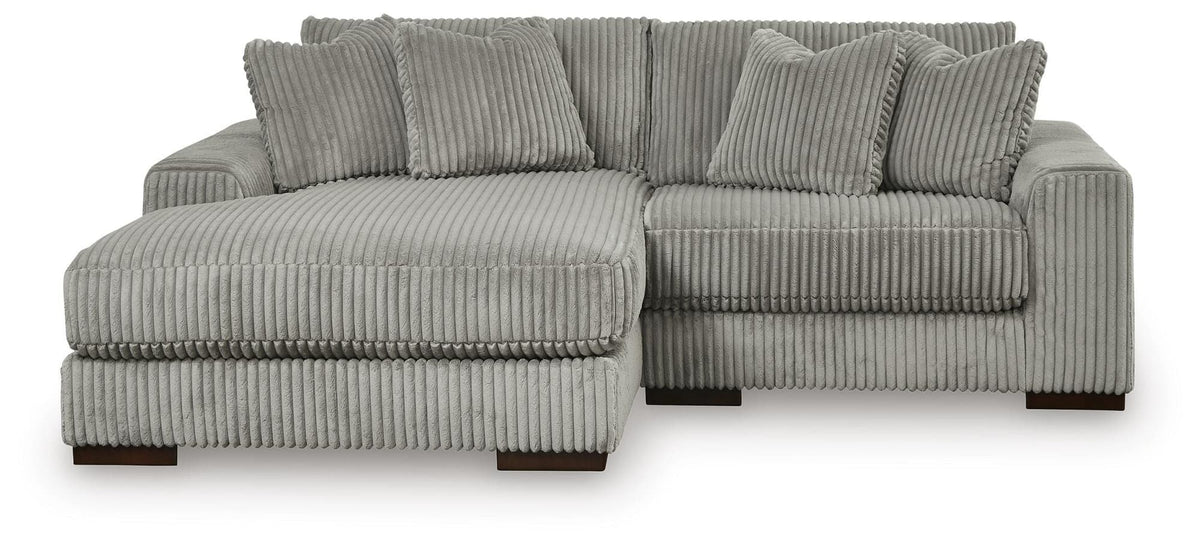 Lindyn Fog 2-Piece Sectional with Ottoman — product image 3