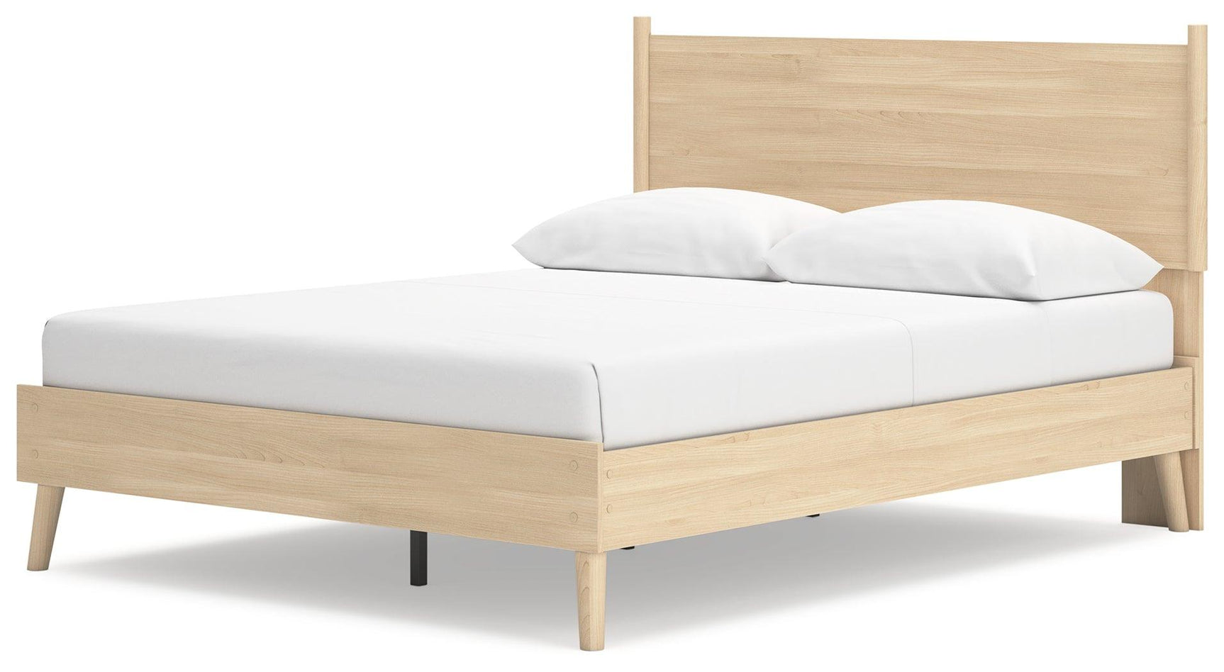 Adjustable headboard legs of Cabinella Queen Platform Bed