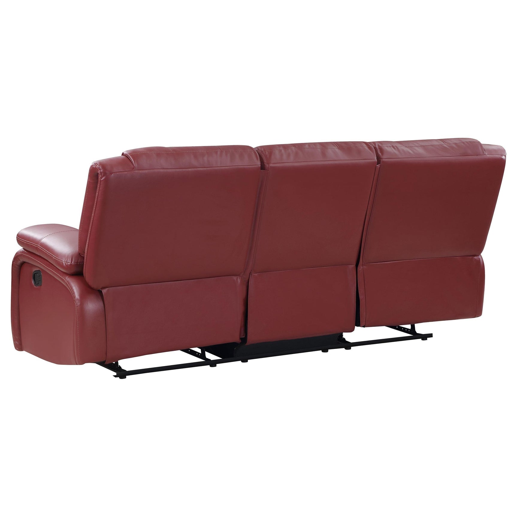 Camila sofa reclining position with covered leg rests