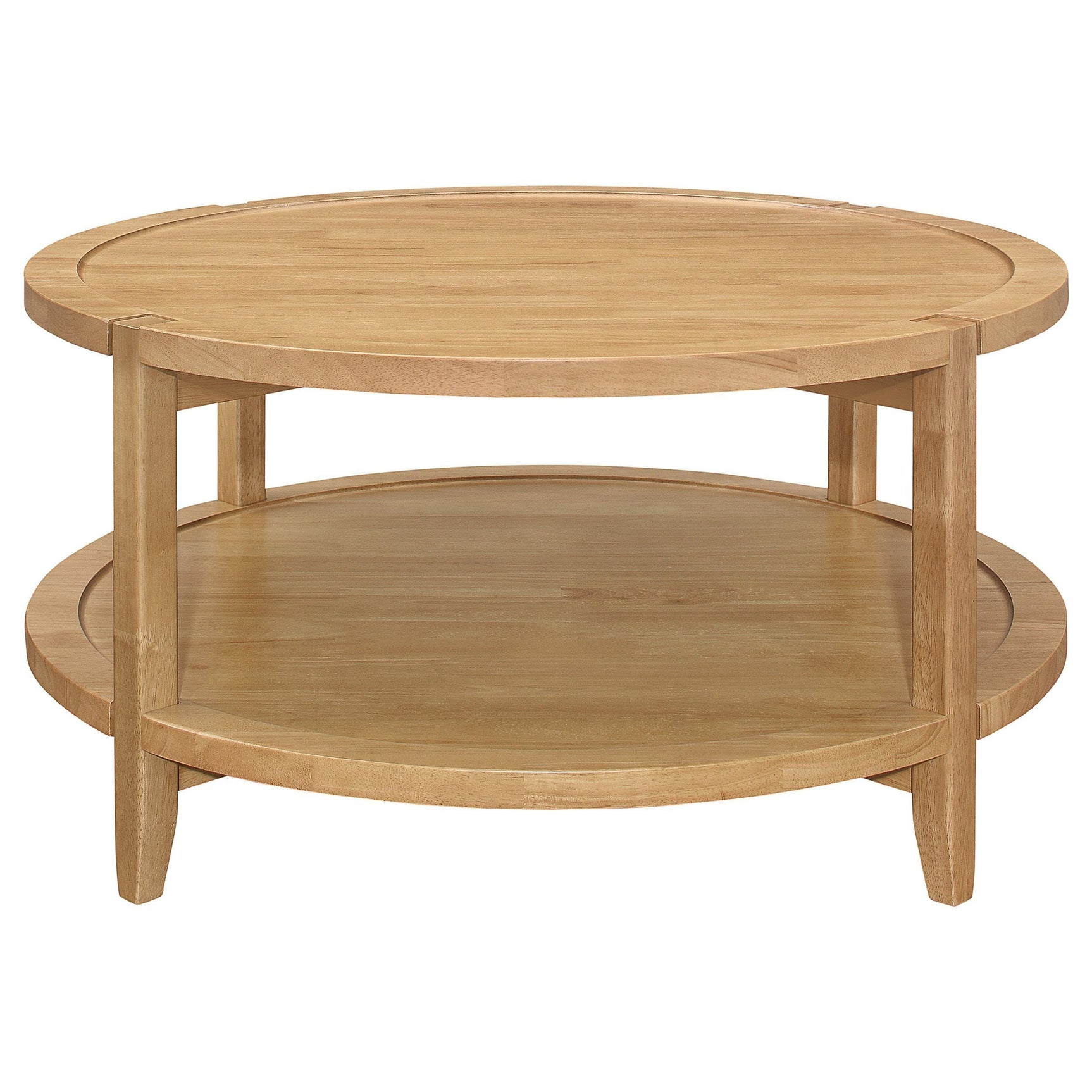 Camillo coffee table corner showing true square edge profile