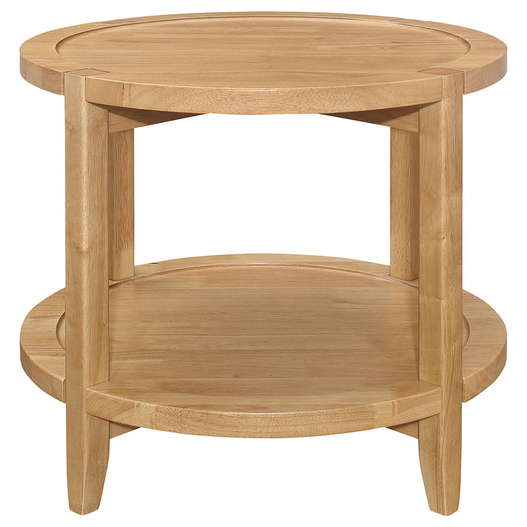 Camillo side table side view