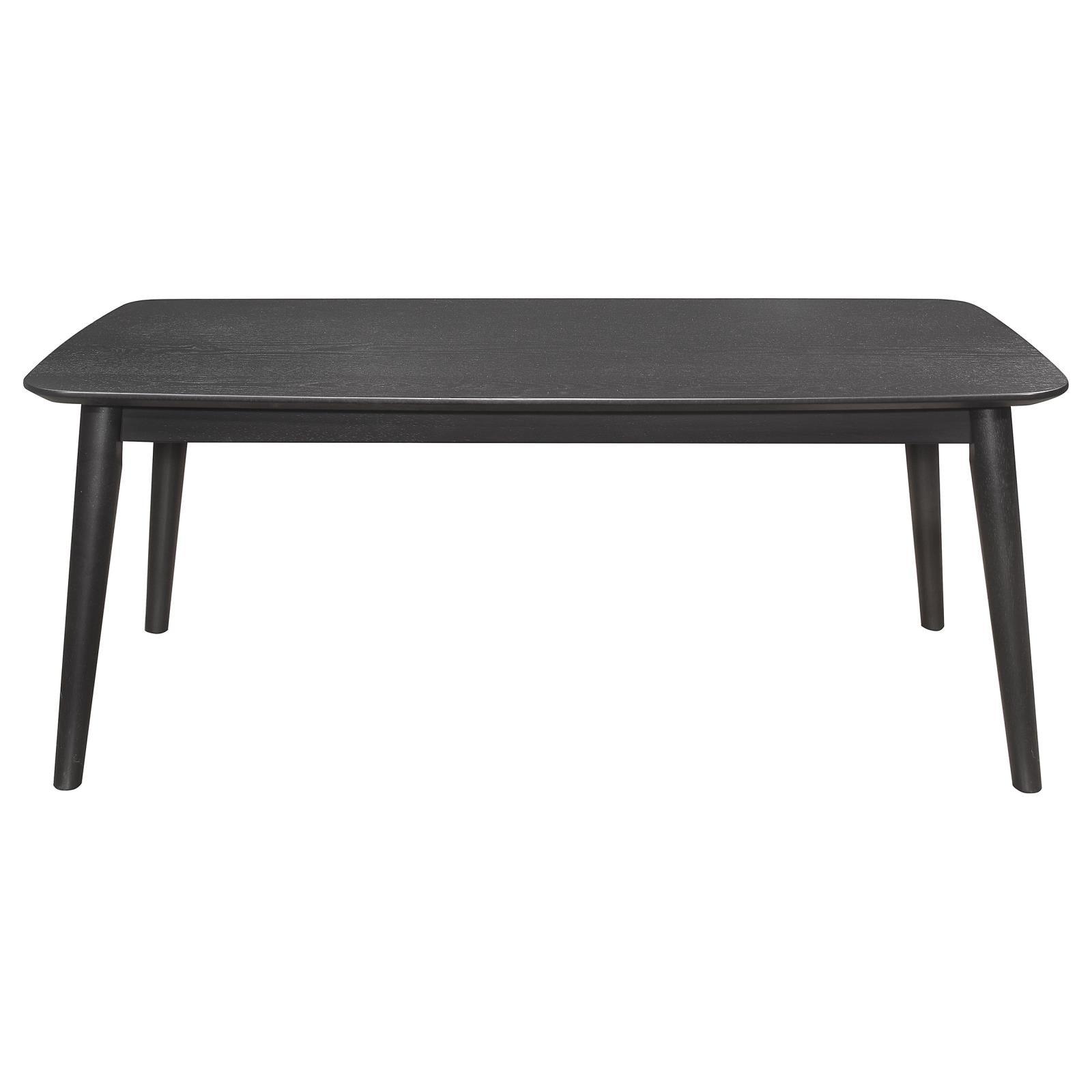 Carey black occasional table set with coffee table and two end tables