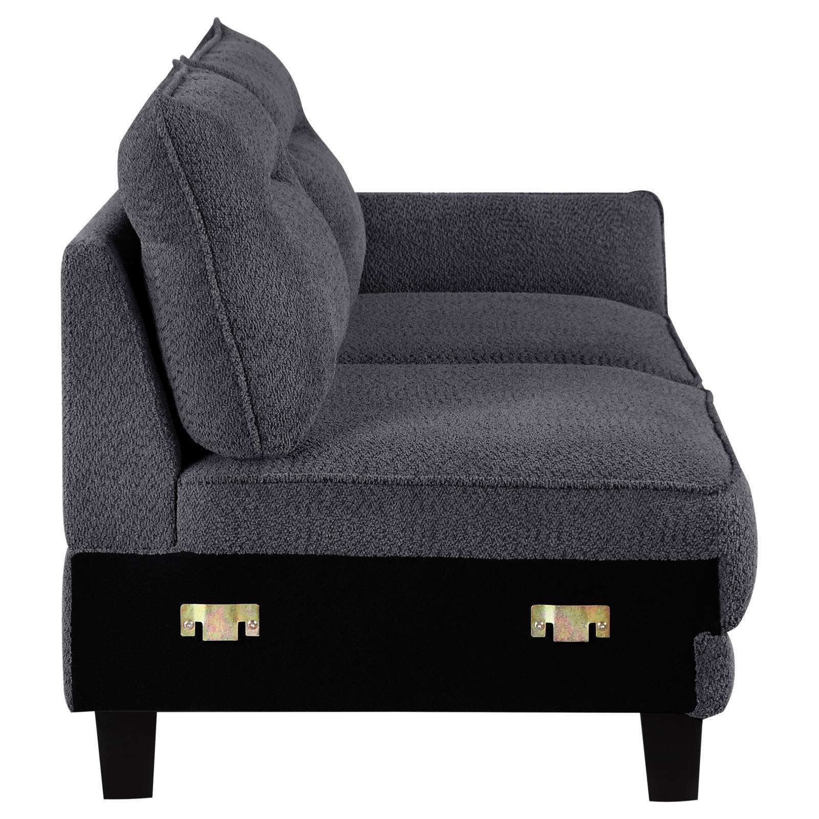 Main view highlighting sofa curves and design