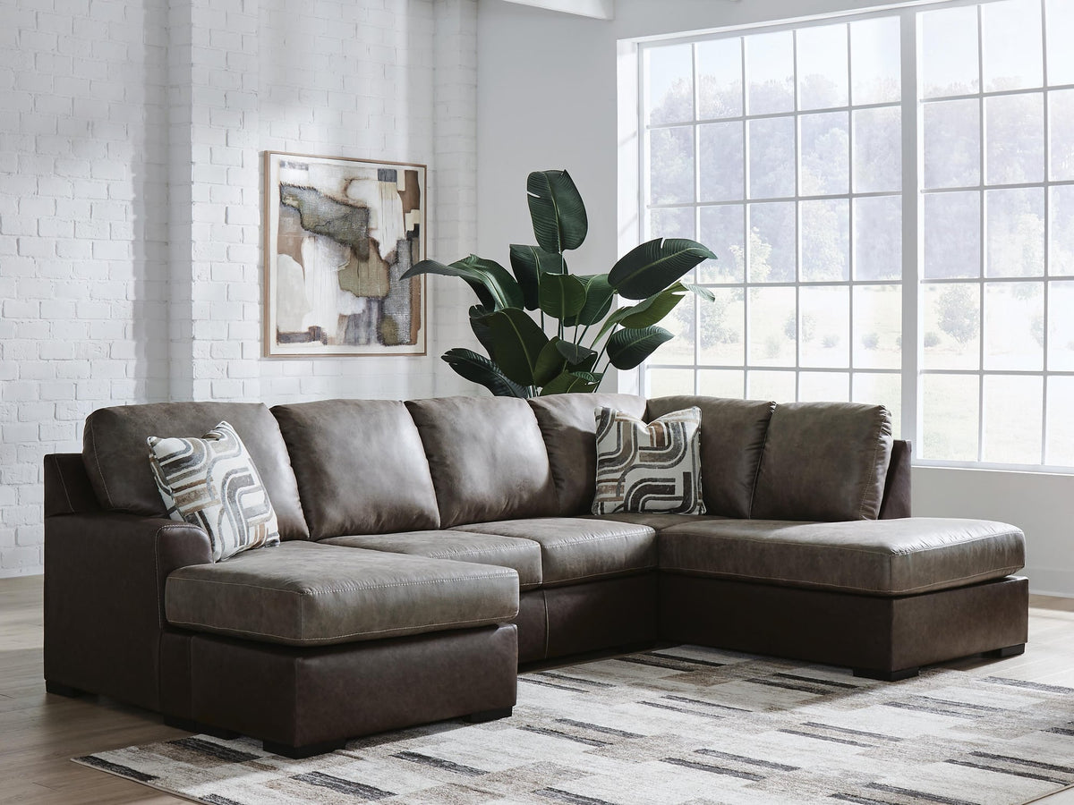Castille Way Fossil 2-Piece Sectional with Chaise - image 1