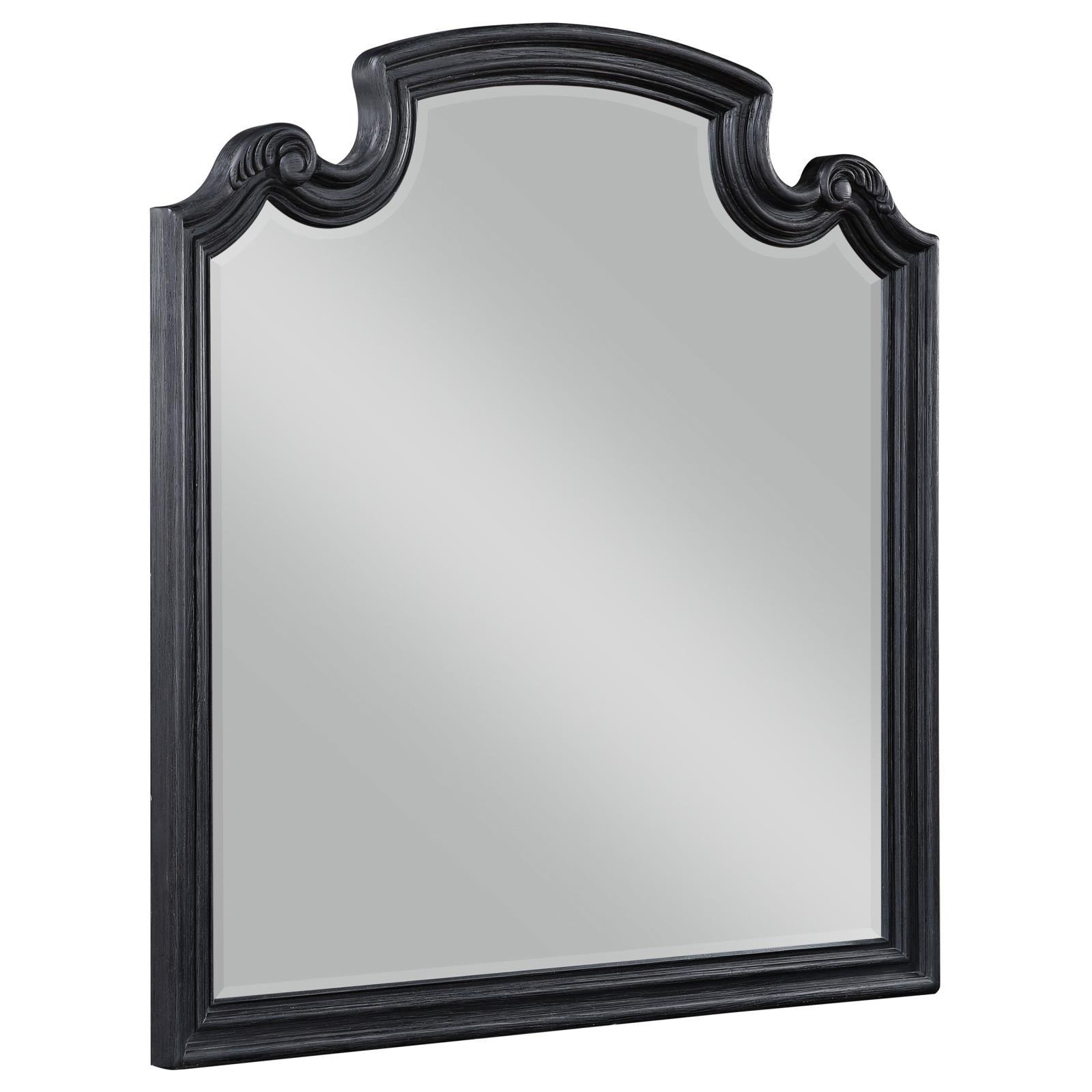Celina Black Dresser Mirror front view