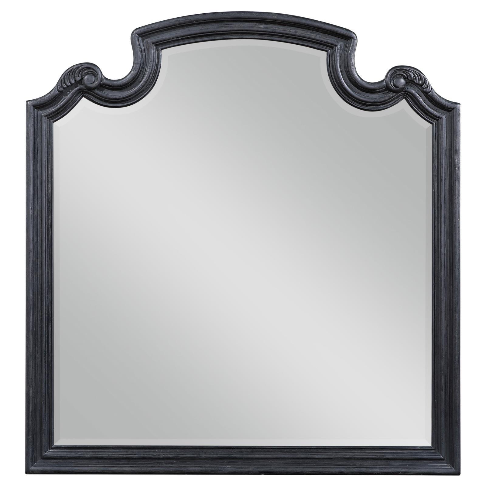Close-up of Celina mirror beveled glass