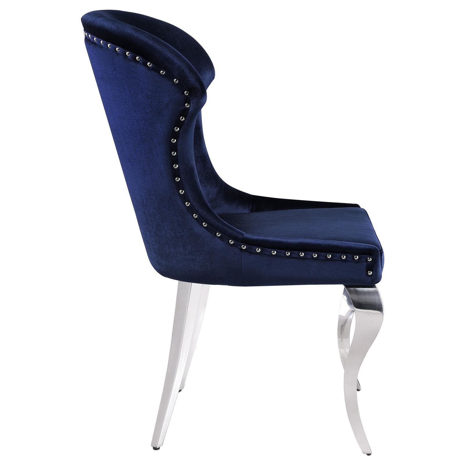 Cheyanne dining side chair angled view showcasing clean lines