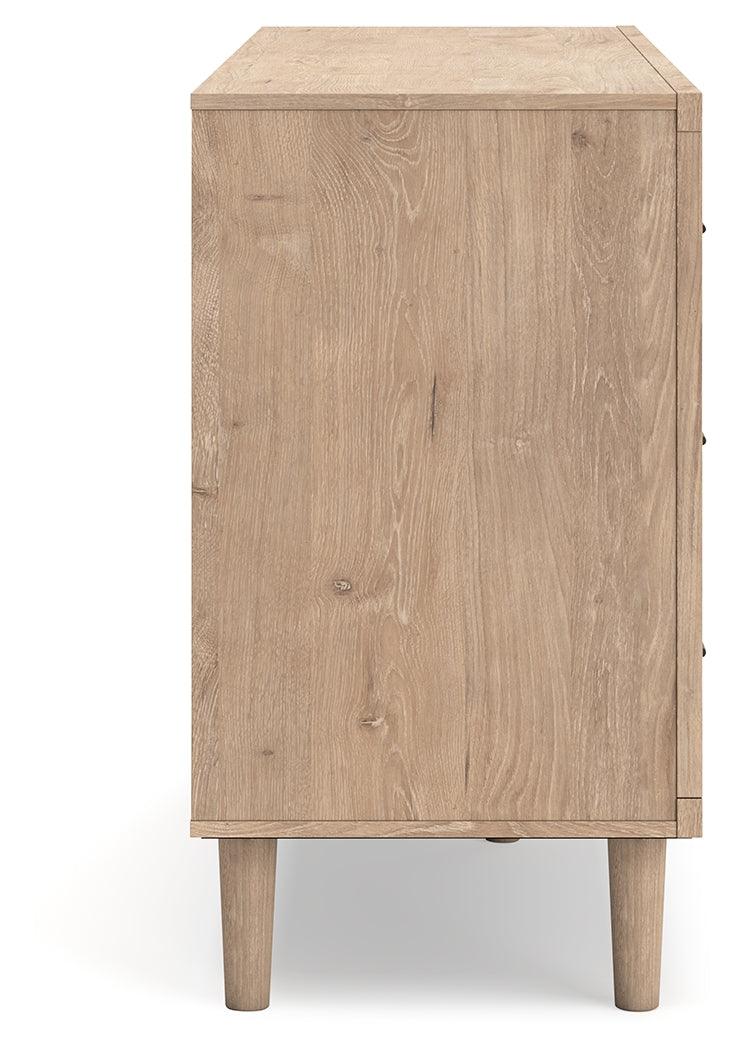 Cielden dresser overall view in modern bedroom setting