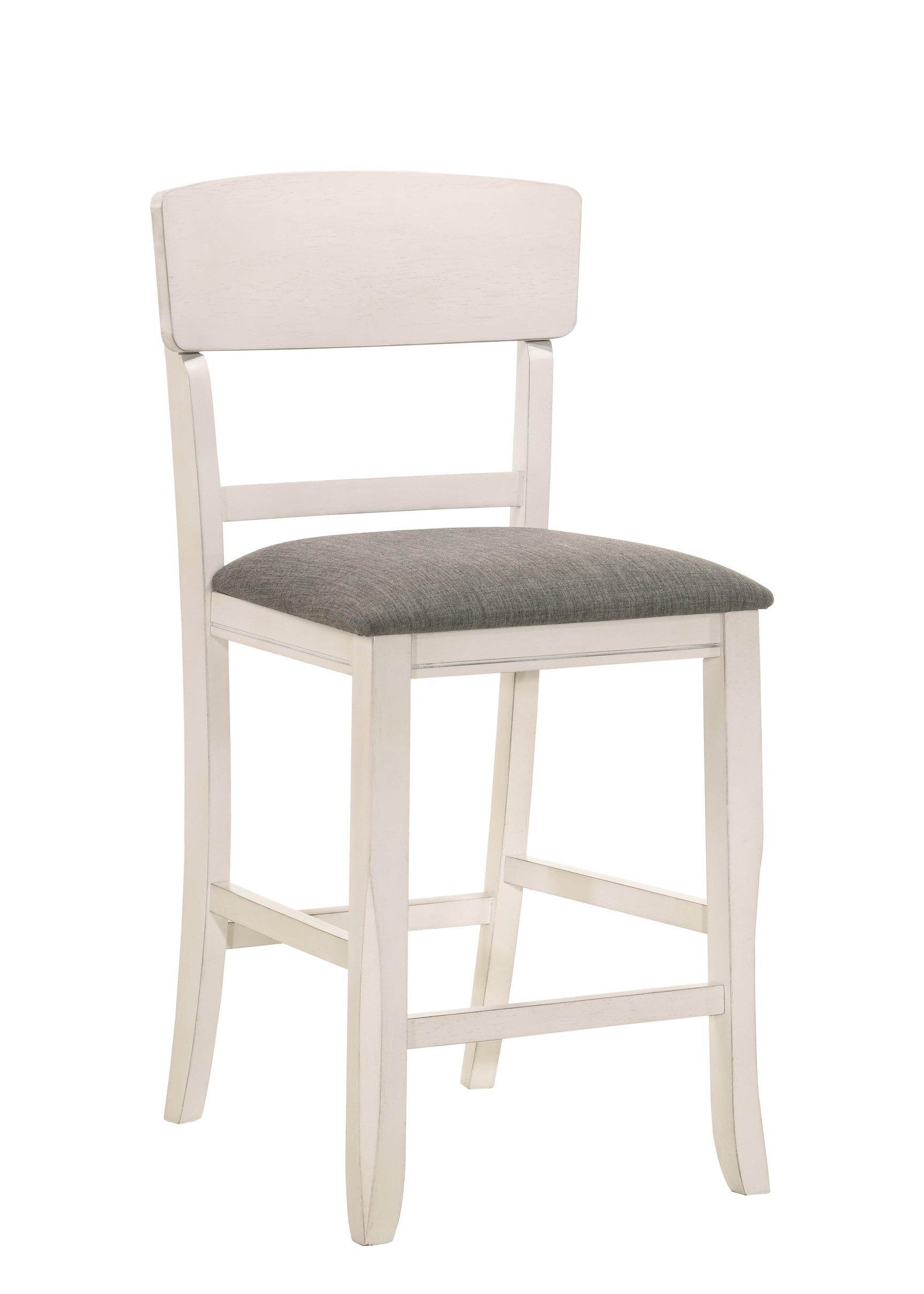 Conner Chalk Gray Oval Counter Height Dining Set side view
