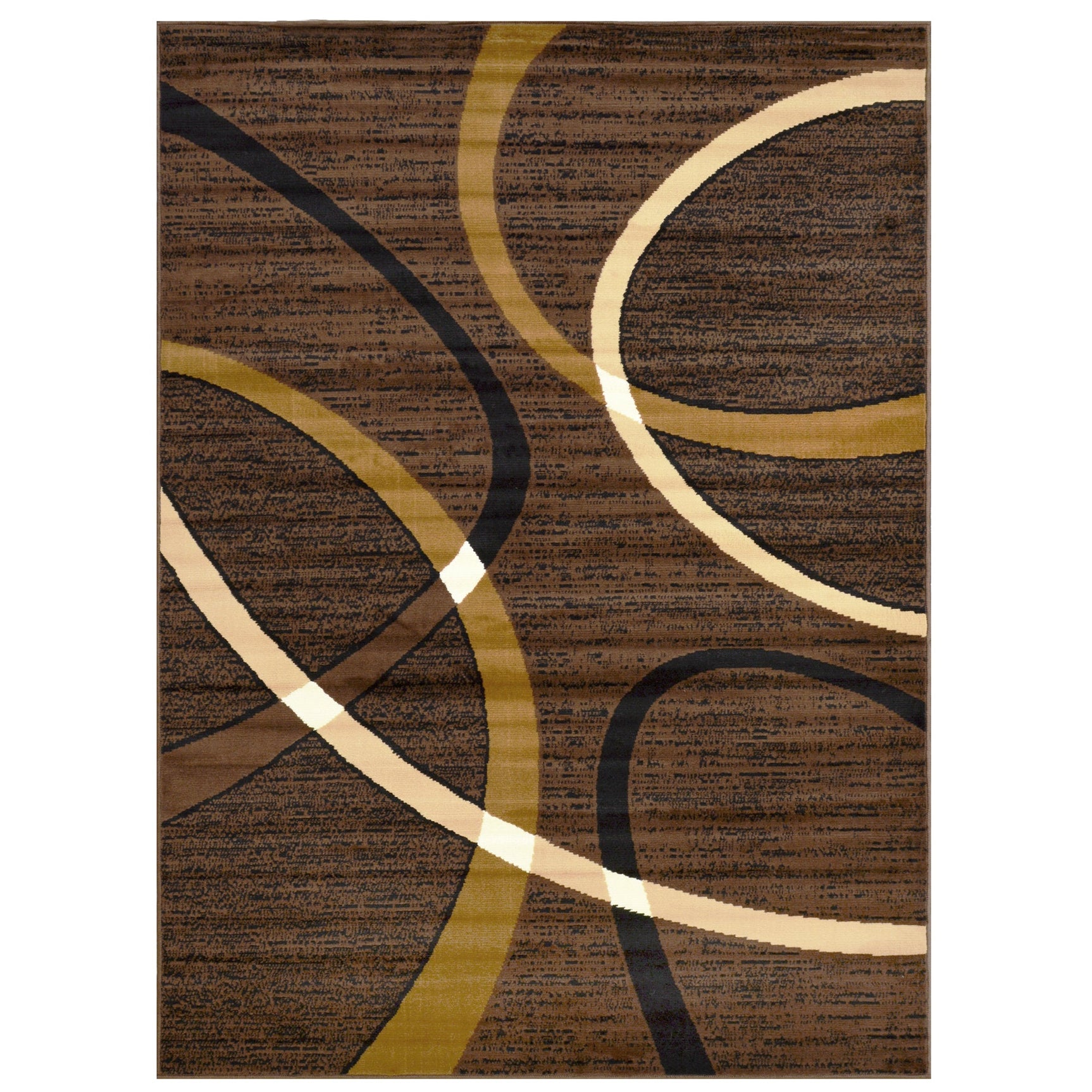 Contempo 40 5x7 Foot Chocolate Area Rug from Decor Furniture