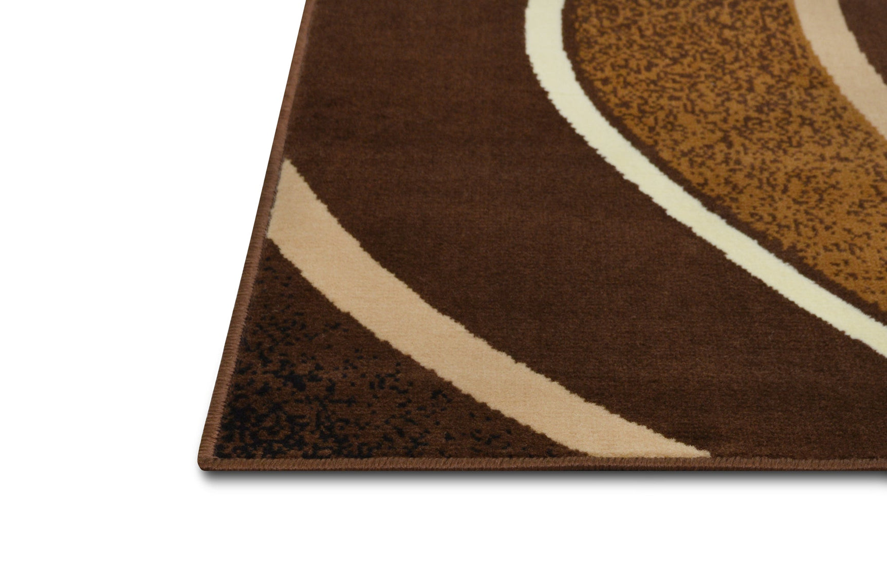 Contempo 42 5x7 Foot Chocolate Area Rug view 4