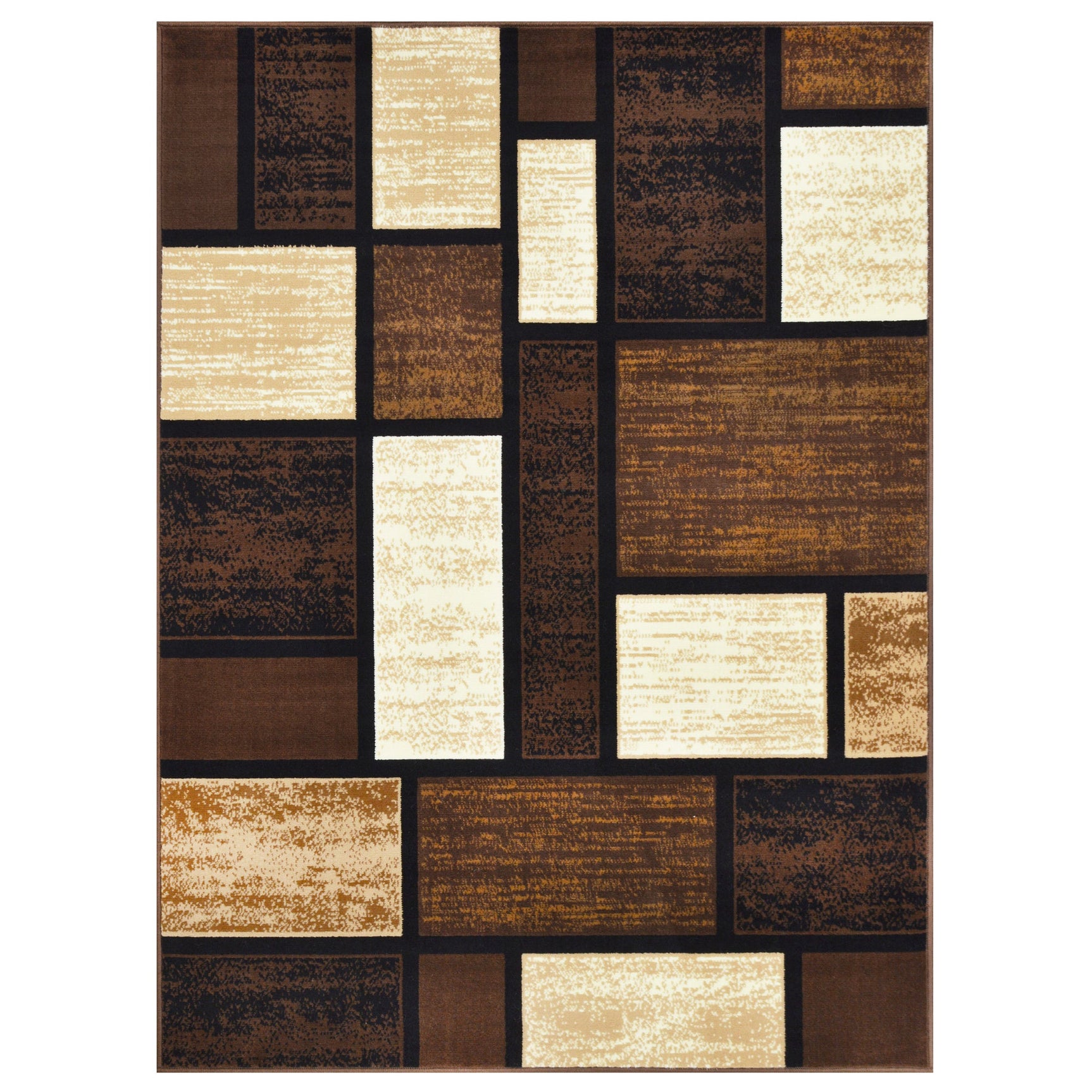 Contempo 43 Chocolate 5x7 Area Rug from Decor Furniture