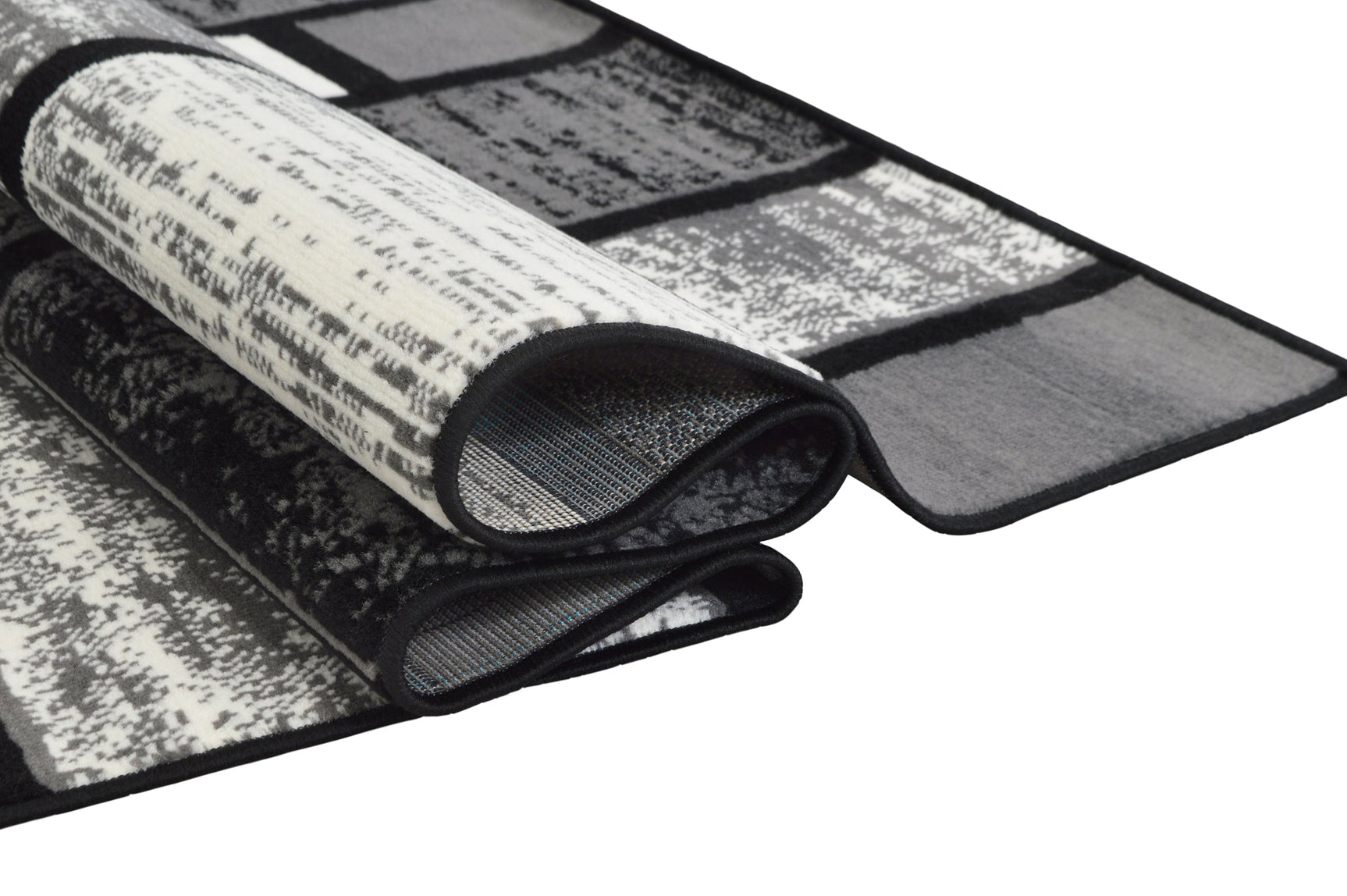 Contempo 43 Grey 5x7 Area Rug view 2