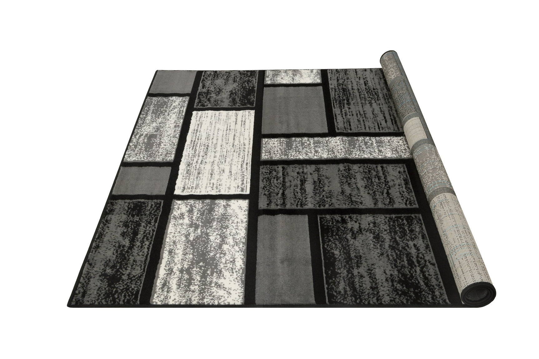 Contempo 43 Grey 5x7 Area Rug view 3