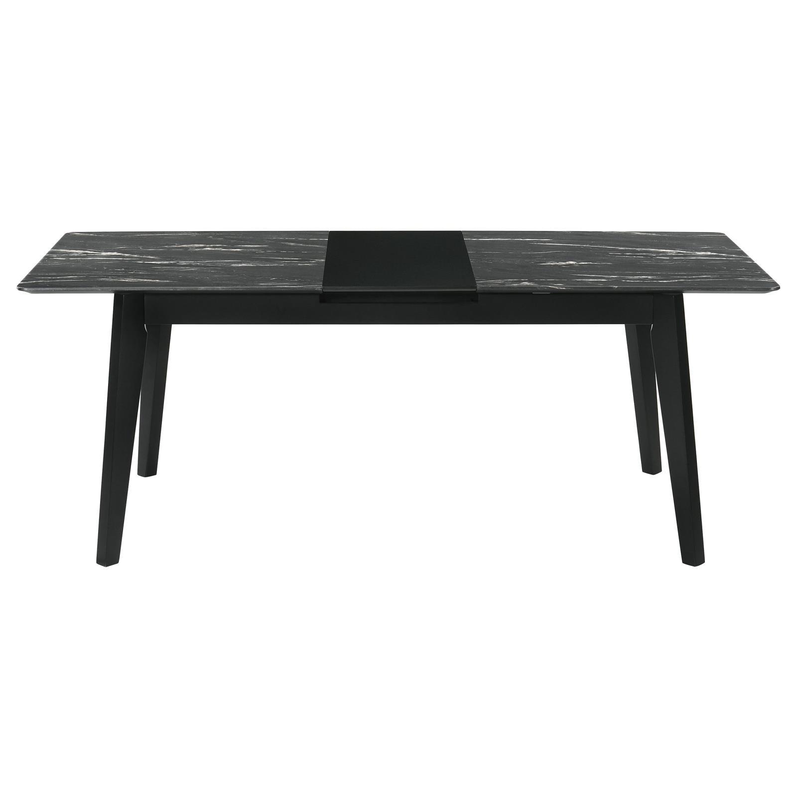Extension leaf detail of Crestmont dining table