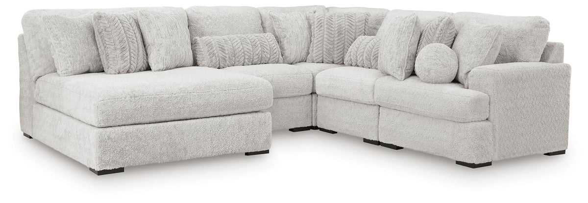 Cuddle Plush Arctic 5-Piece Sectional with Chaise - image 1