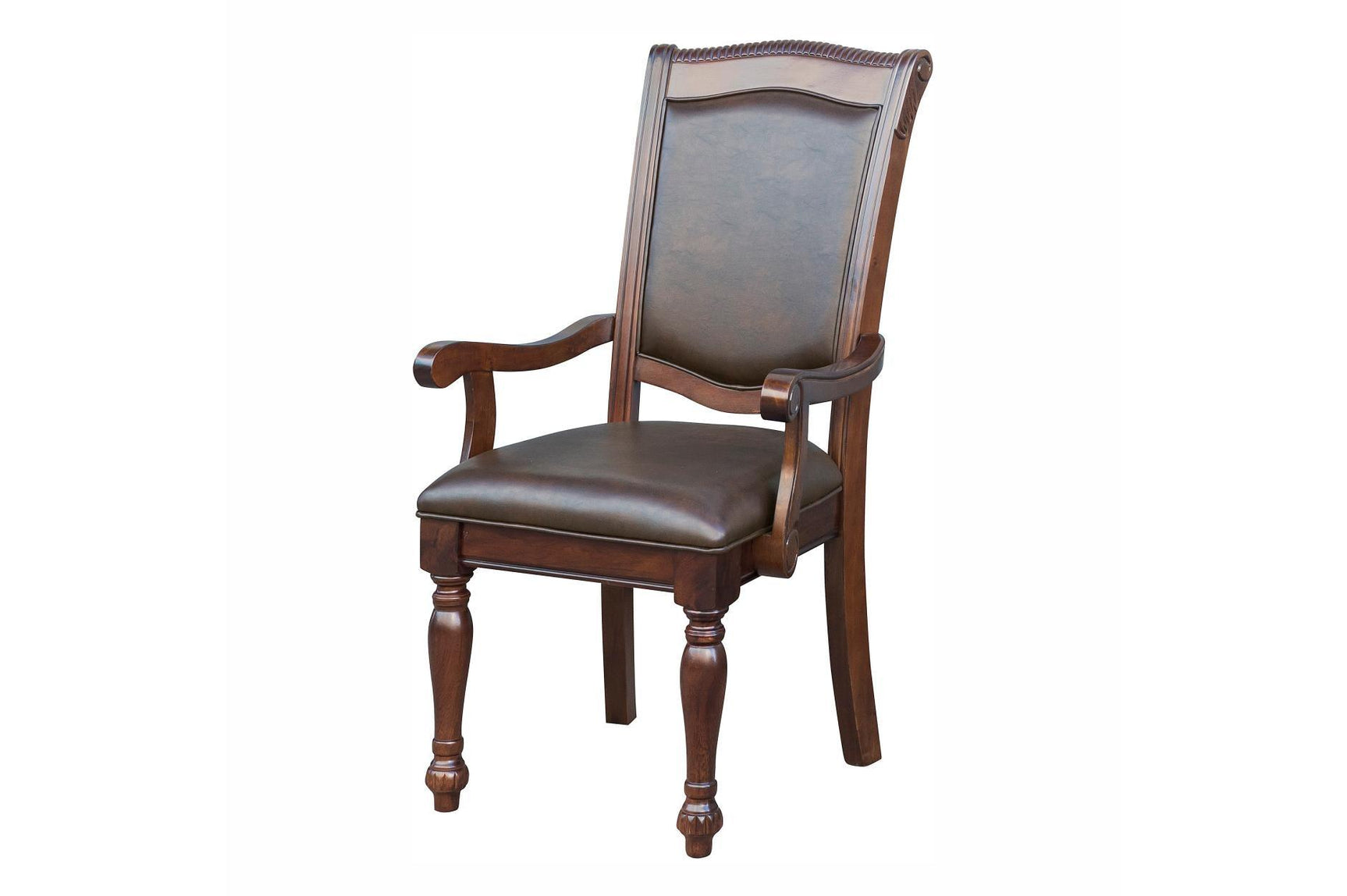 side view of rectangular dining table surface and chair legs