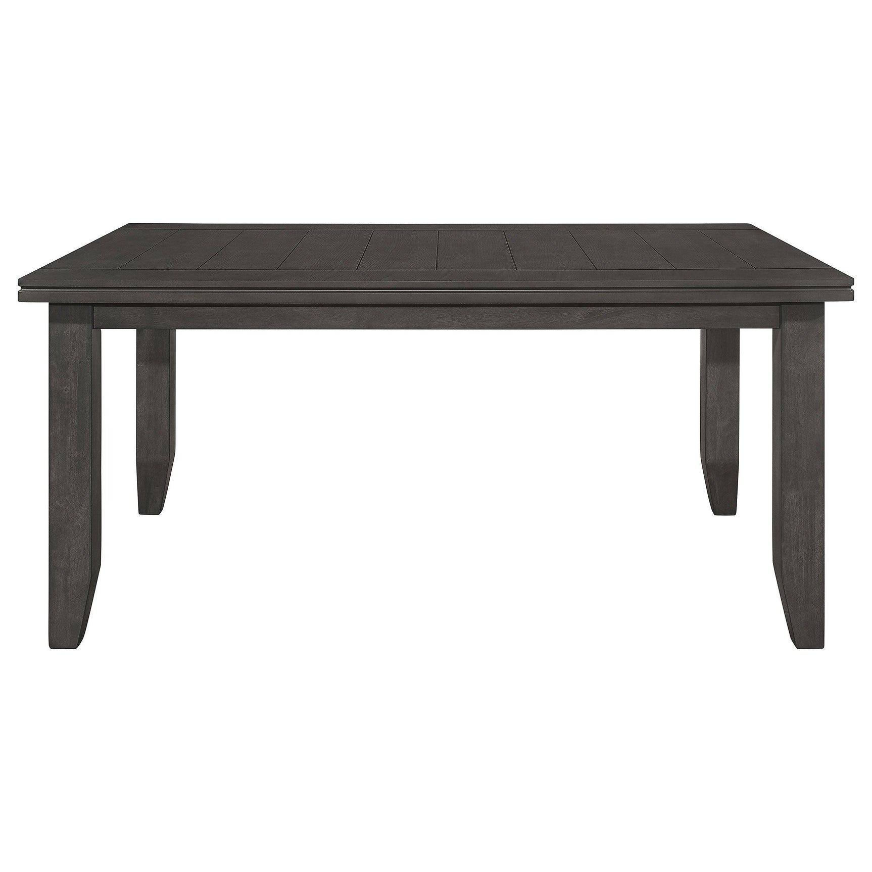 Detail view of Dalila Cappuccino Rectangular Dining Room Set dining furniture