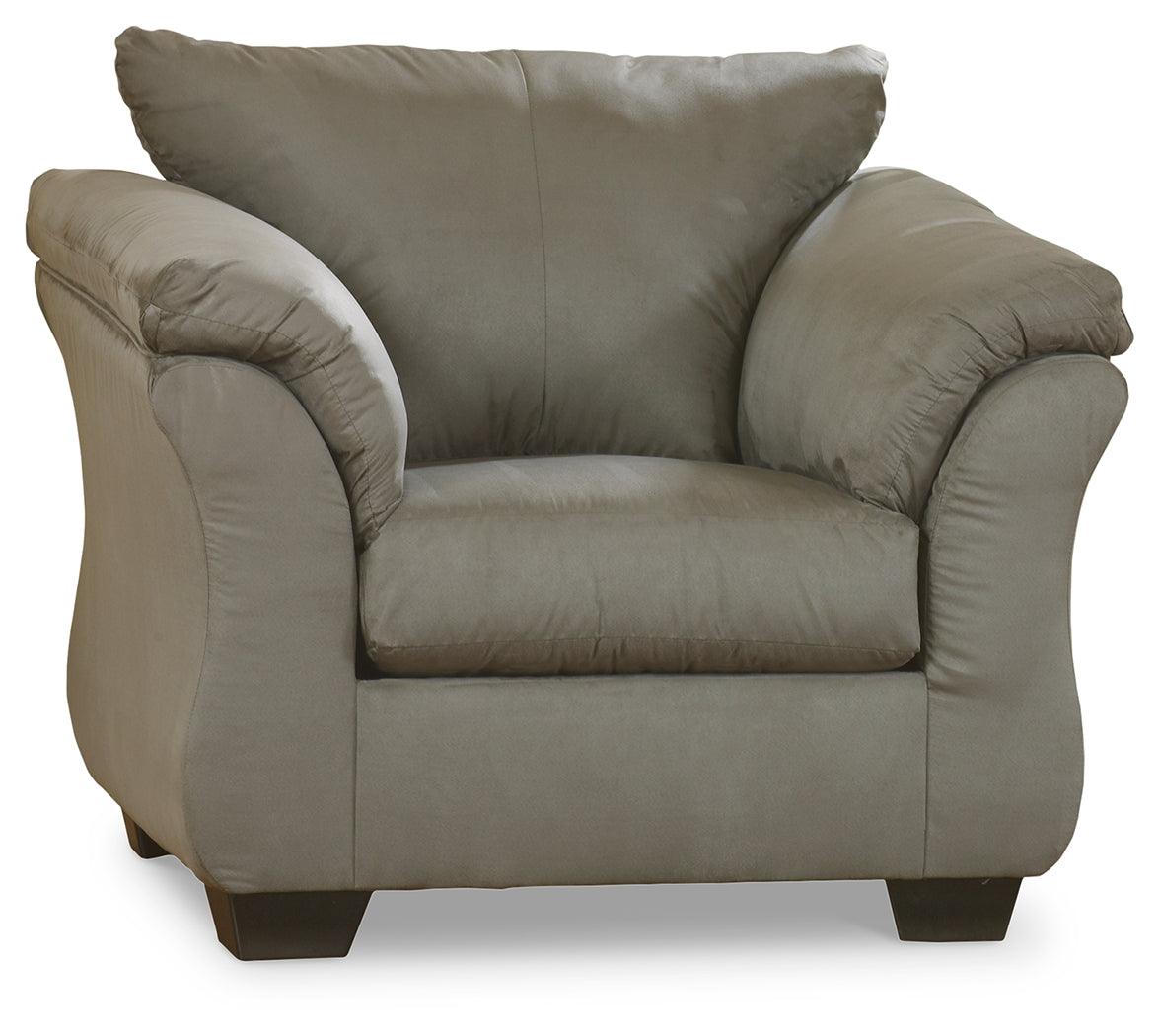 Darcy Cobblestone ottoman main view