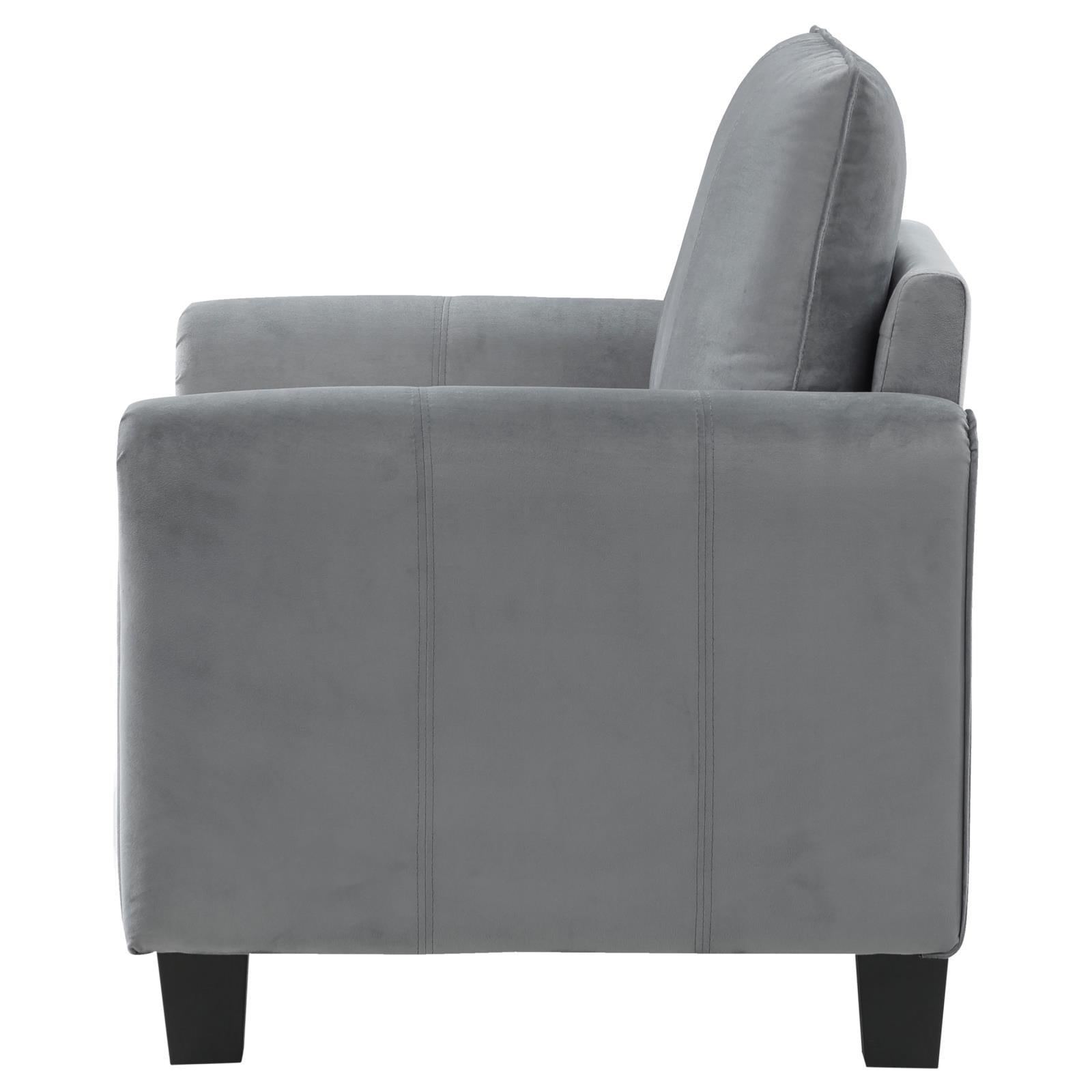 Davis chair tapered black feet and base detail