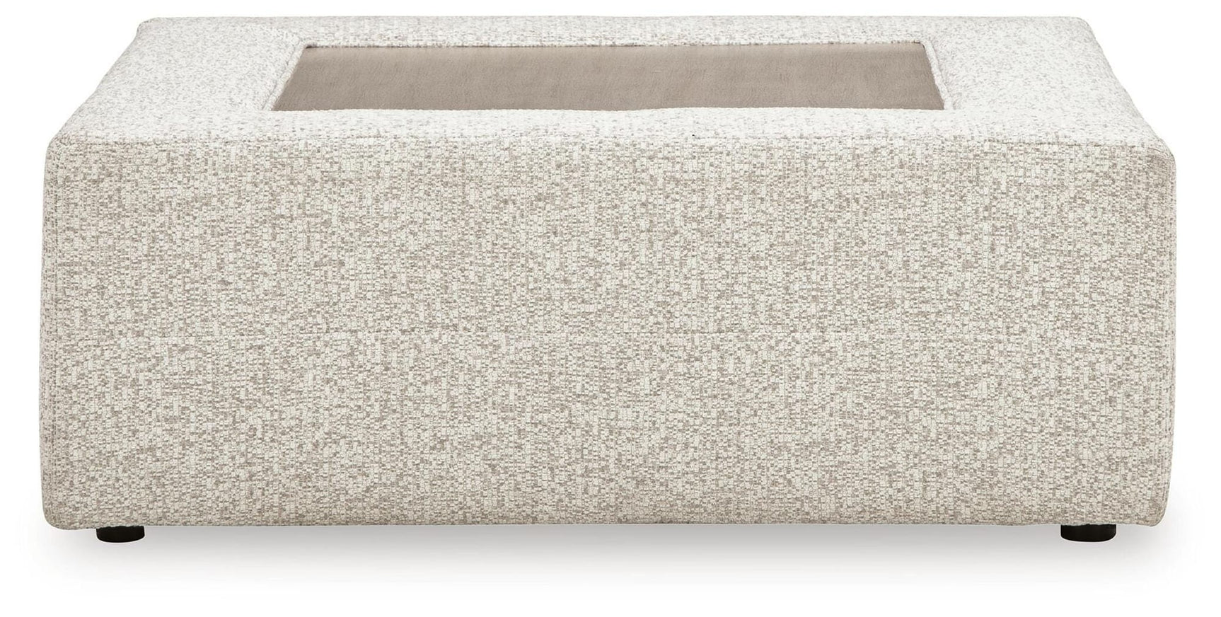 Ashbourne Estate Snowstone Chenille Oversized Accent Ottoman view 3