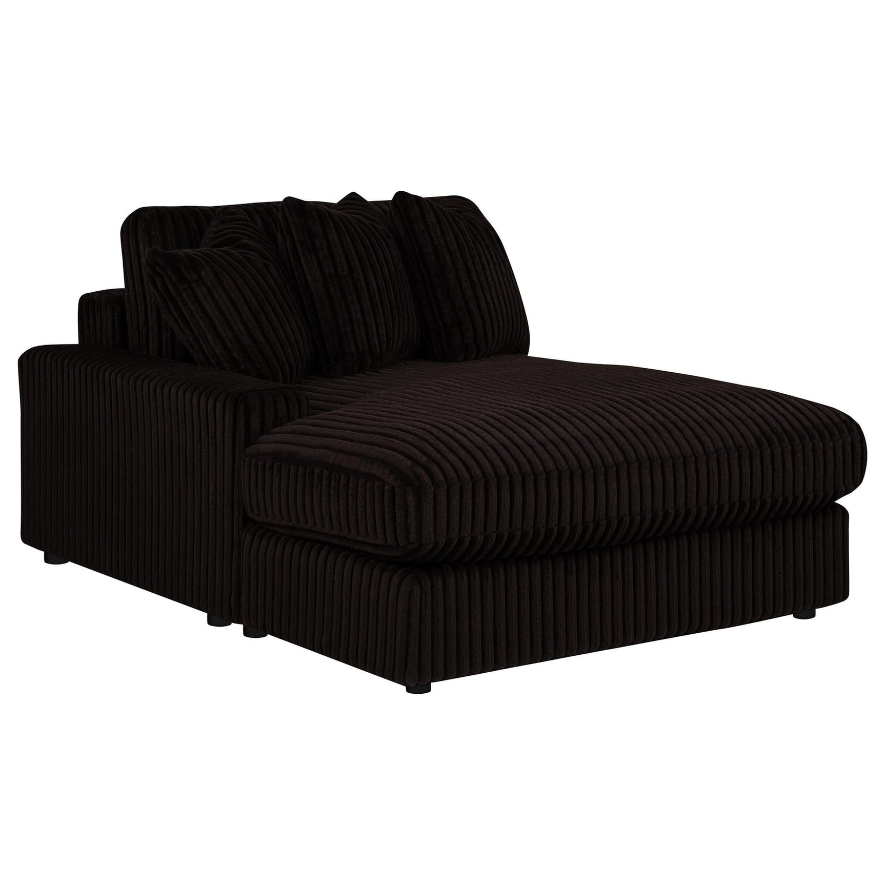 Blaine Upholstered Reversible Chaise Sectional Sofa Chocolate view 11